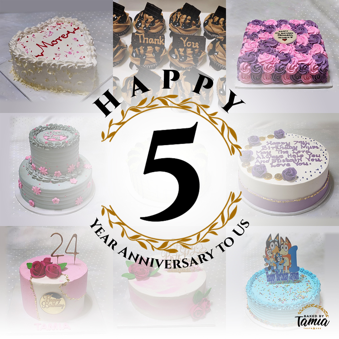 Baked by Tamia Anniversary Campaign